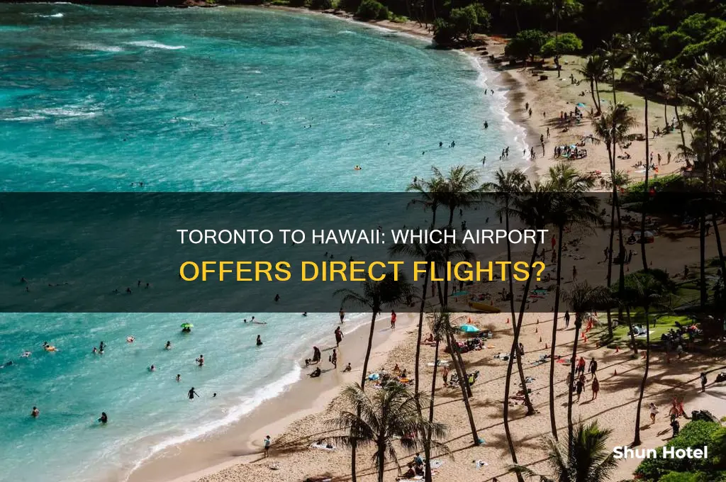 what airport in toronto flies to hawaii