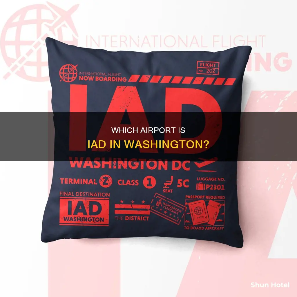 what airport in washington is iad