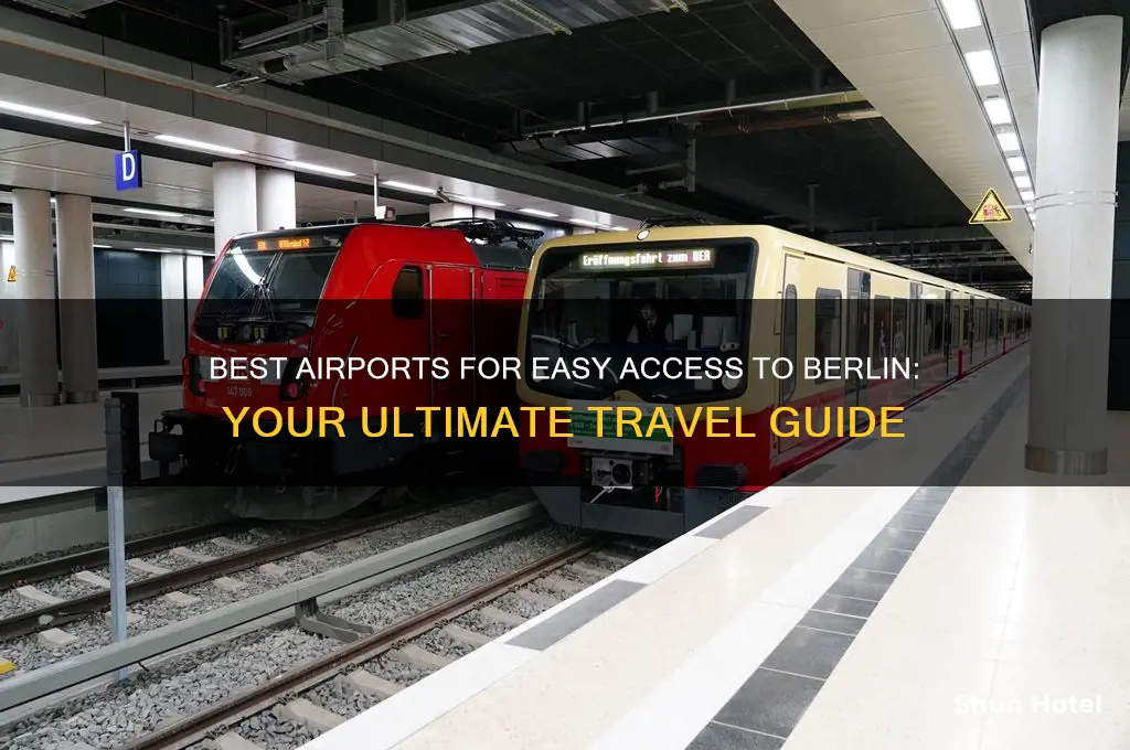 what airport is best to get to berlin