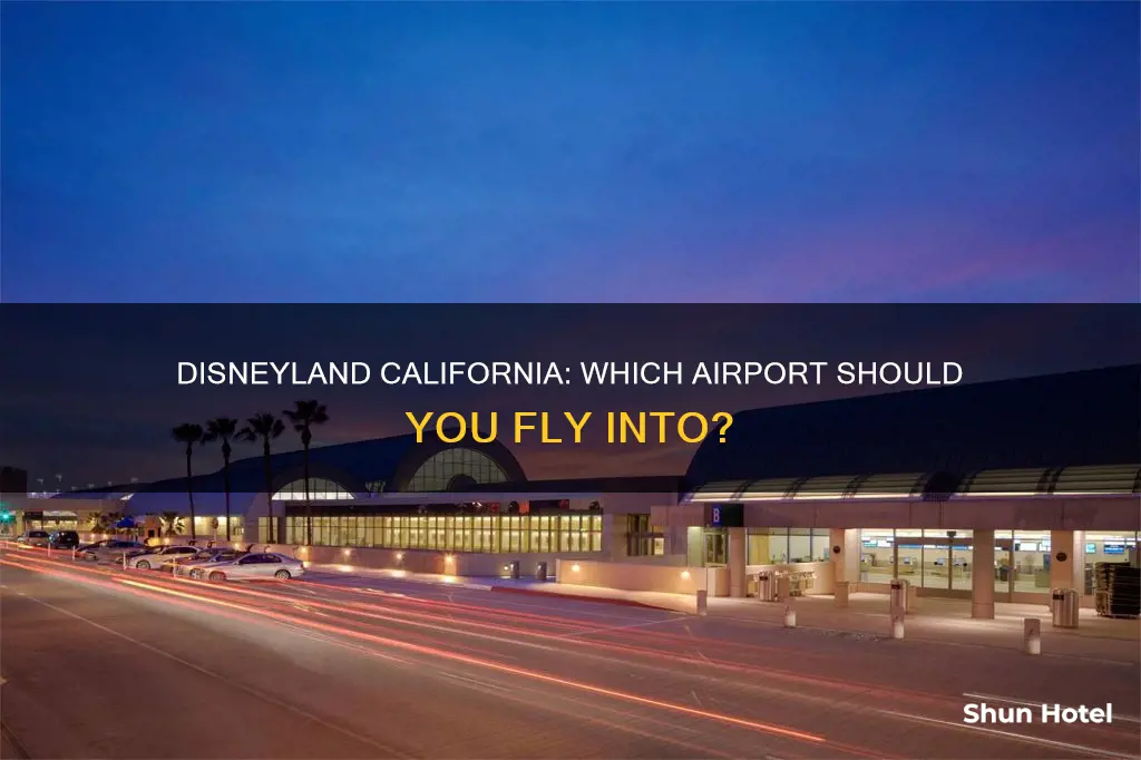 what airport is by disneyland california