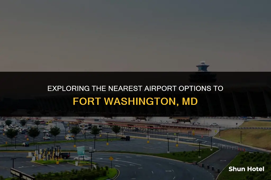 what airport is closest fort washington md