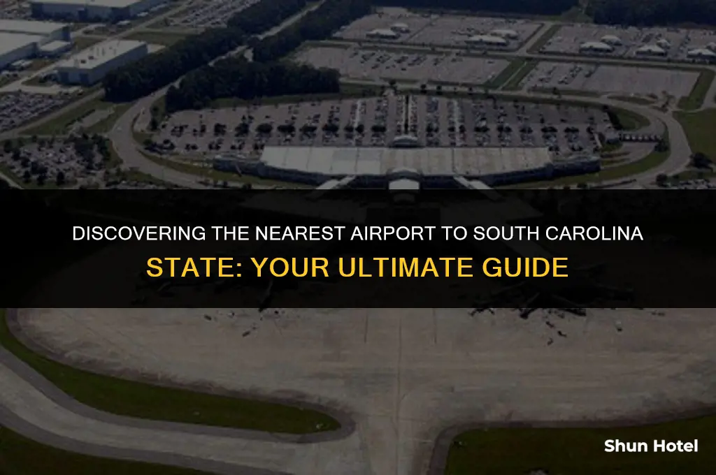 what airport is closest south carolina state