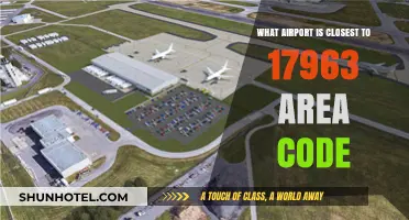 Exploring the Nearest Airport to the 17963 Area Code Region