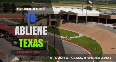 Discovering the Nearest Airport to Abilene, Texas: A Traveler's Guide