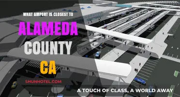 Discovering the Nearest Airport to Alameda County, California