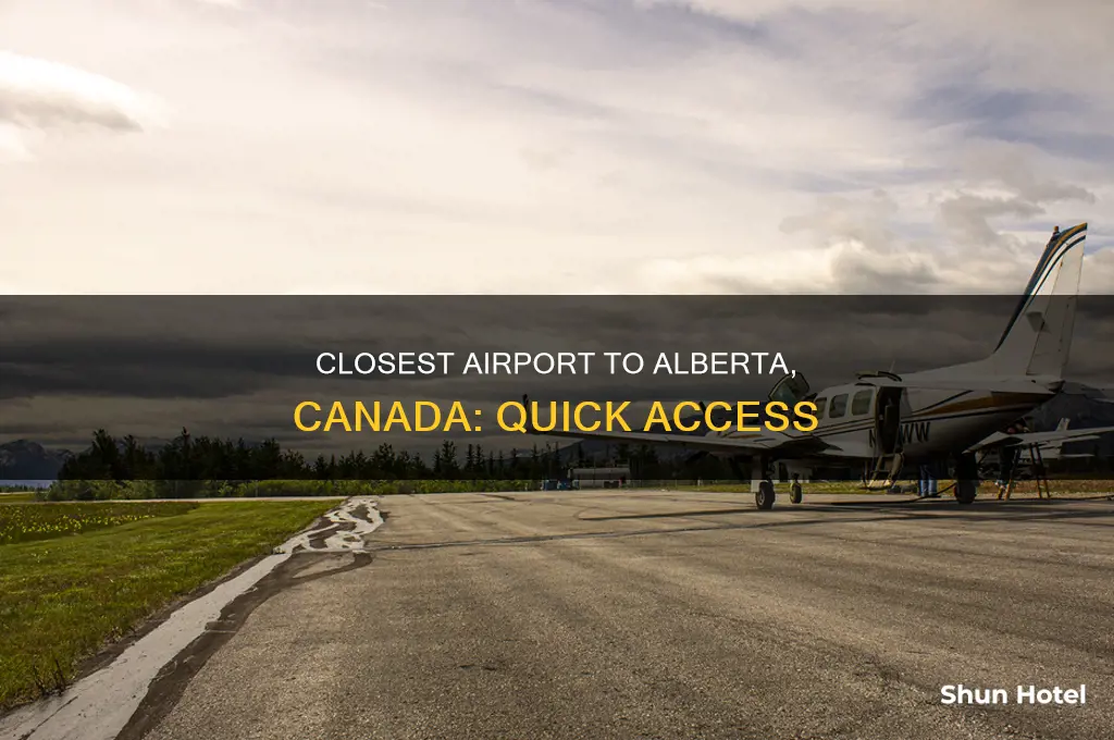 what airport is closest to alberta canada