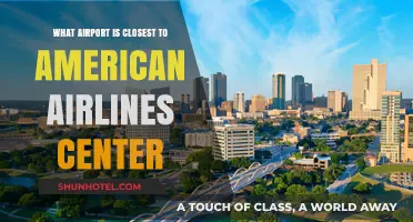 Which Airport is Closest to American Airlines Center?