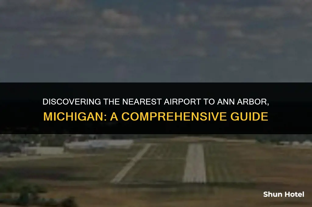 what airport is closest to ann arbor michigan