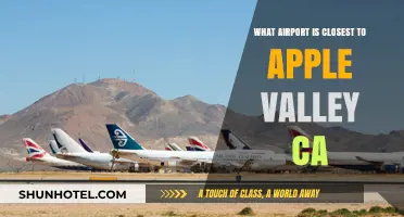 Discovering the Nearest Airport to Apple Valley, California