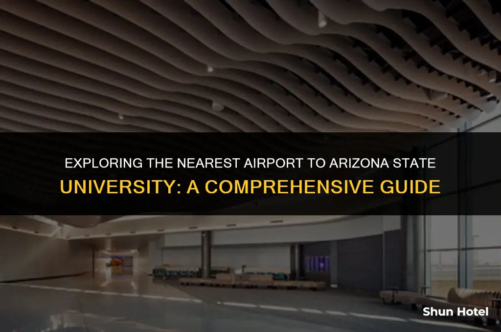 what airport is closest to arizona state university