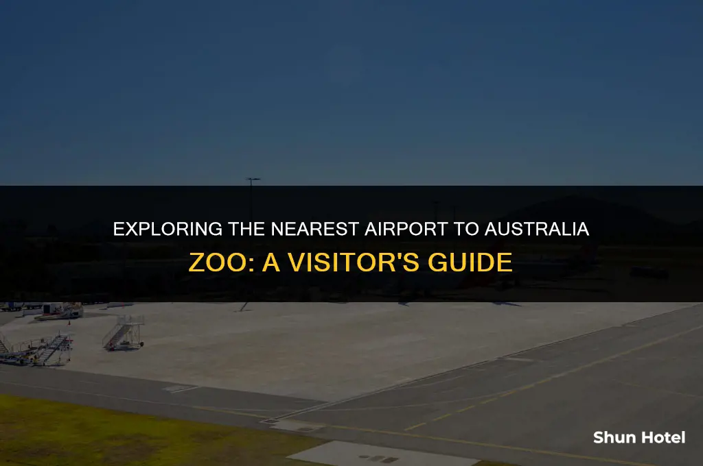 what airport is closest to australia zoo