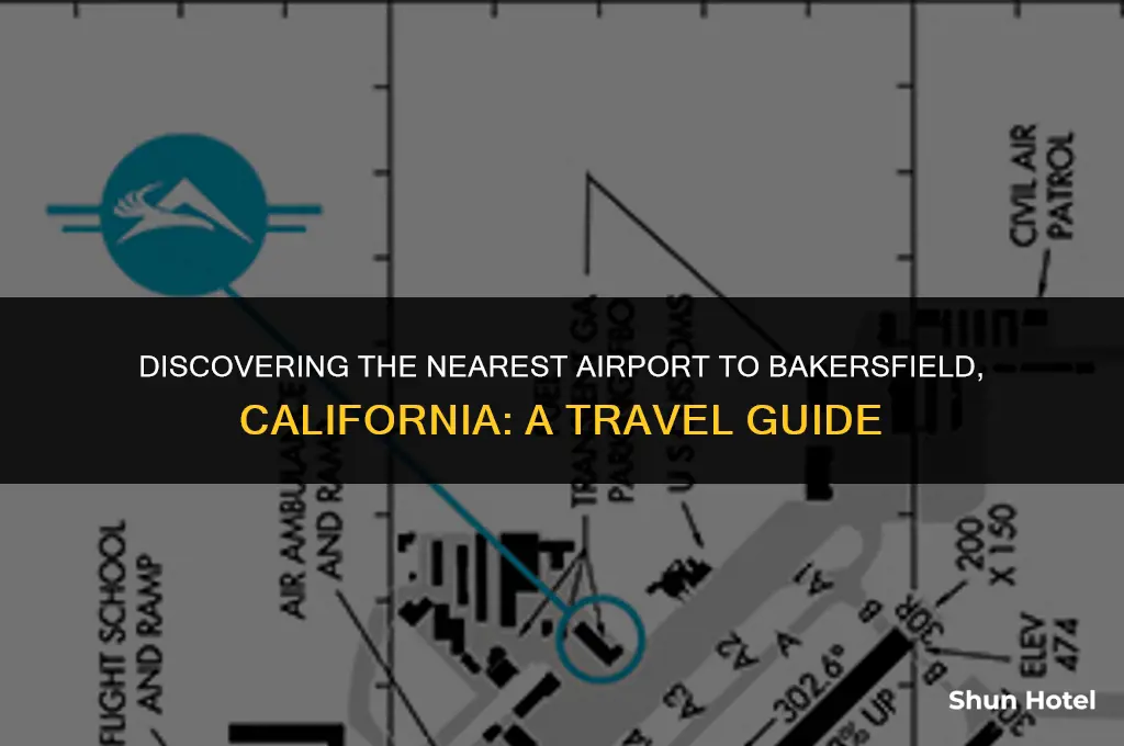 what airport is closest to bakersfield ca