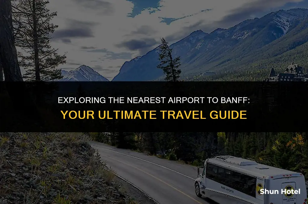 what airport is closest to banff