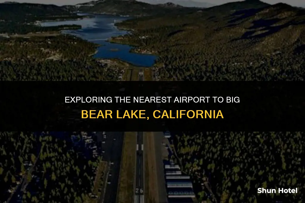 what airport is closest to big bear lake ca