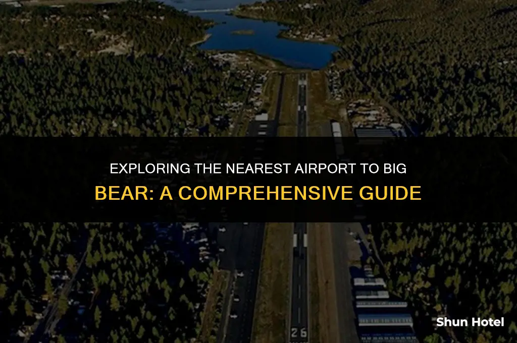 what airport is closest to big bear