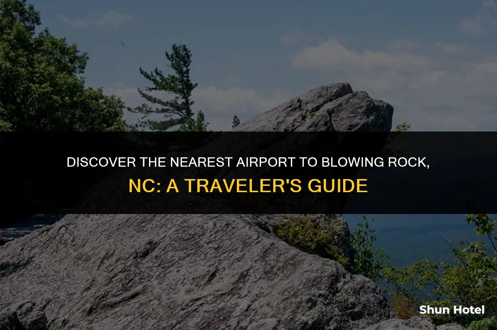 what airport is closest to blowing rock nc