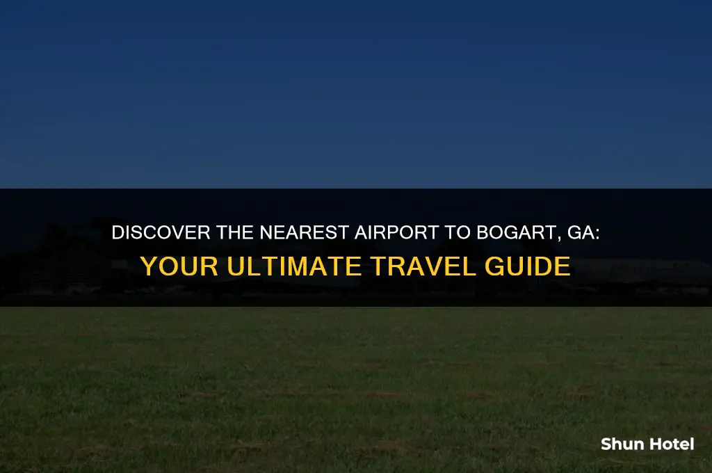 what airport is closest to bogart ga