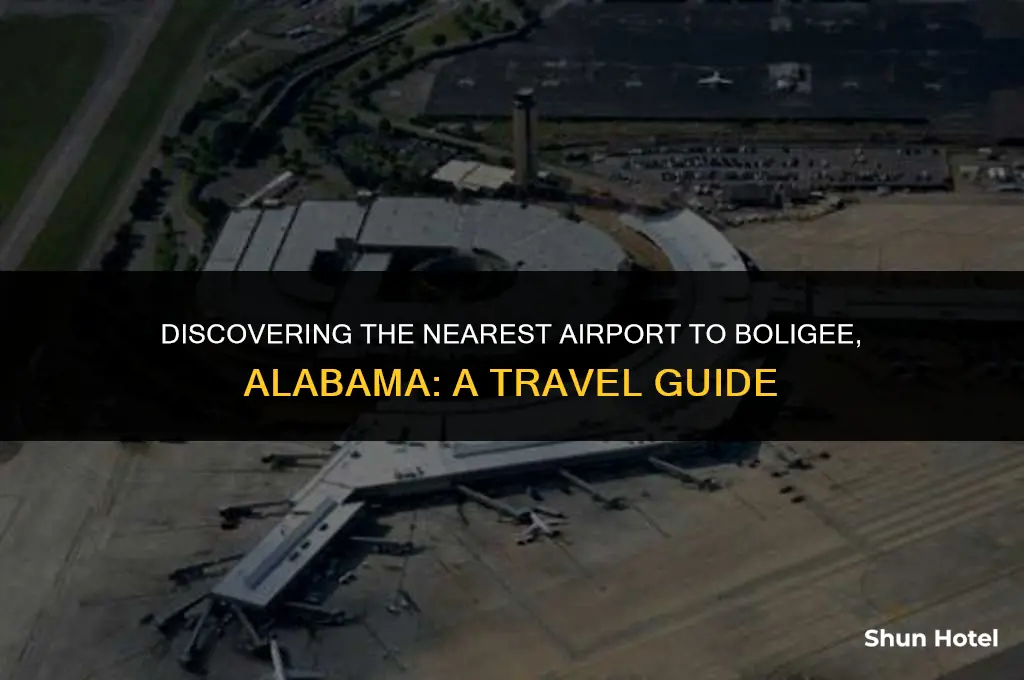 what airport is closest to boligee alabama