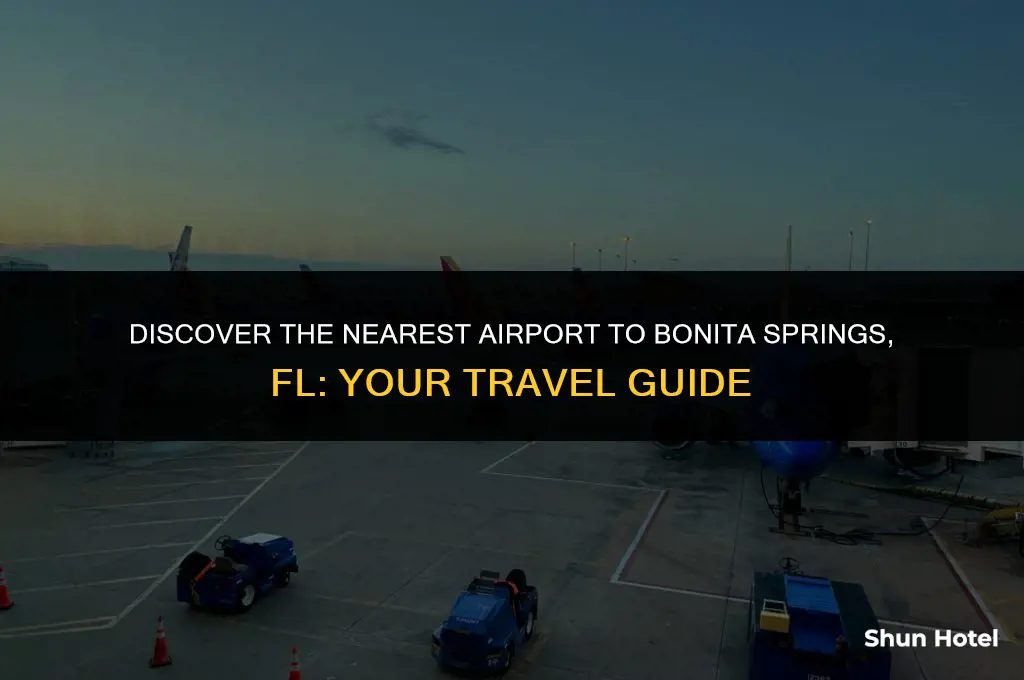 what airport is closest to bonita springs fl