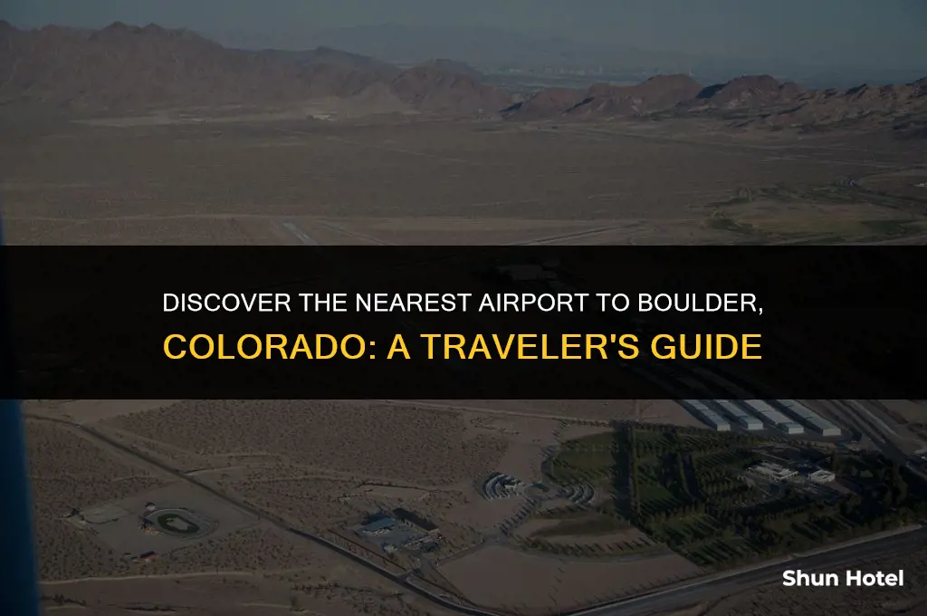 what airport is closest to boulder colorado
