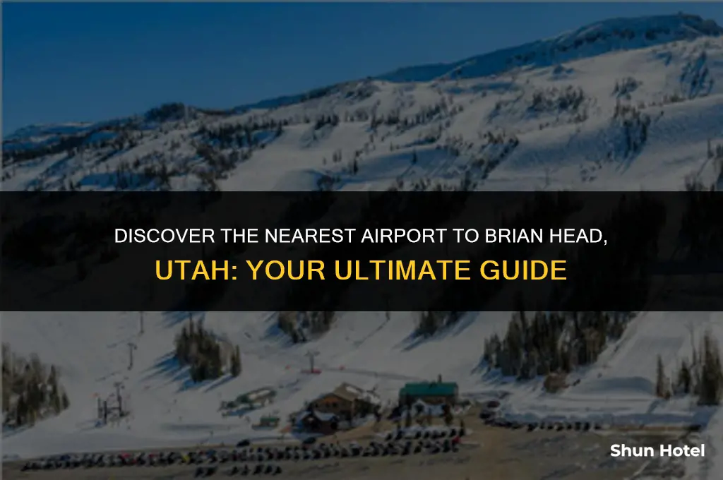 what airport is closest to brian head utah