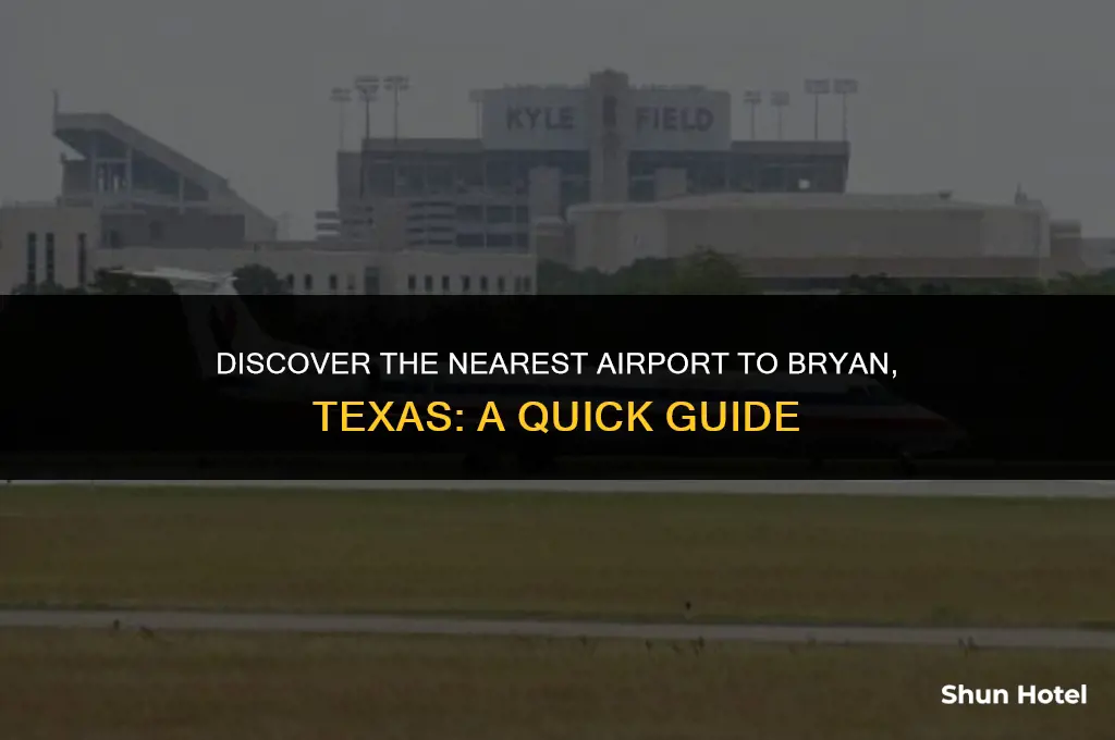 what airport is closest to bryan texas