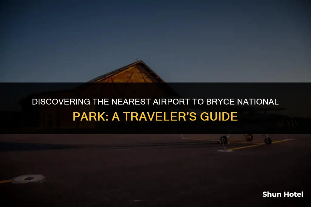 what airport is closest to bryce national park
