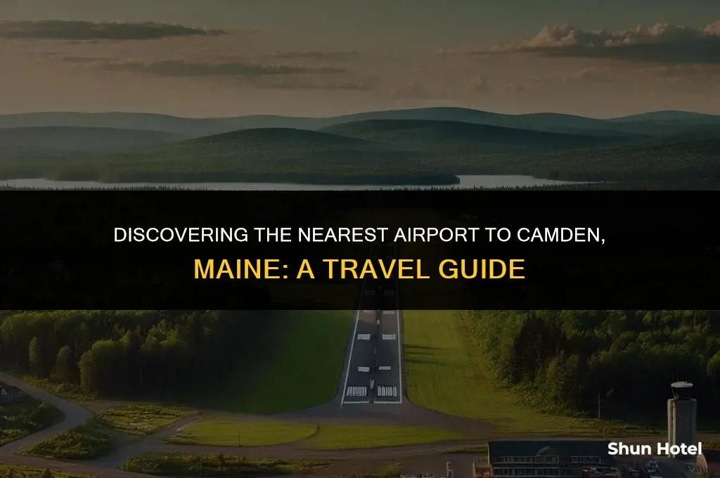 what airport is closest to camden maine