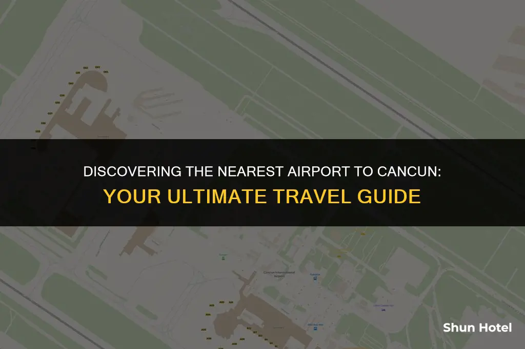 what airport is closest to cancun