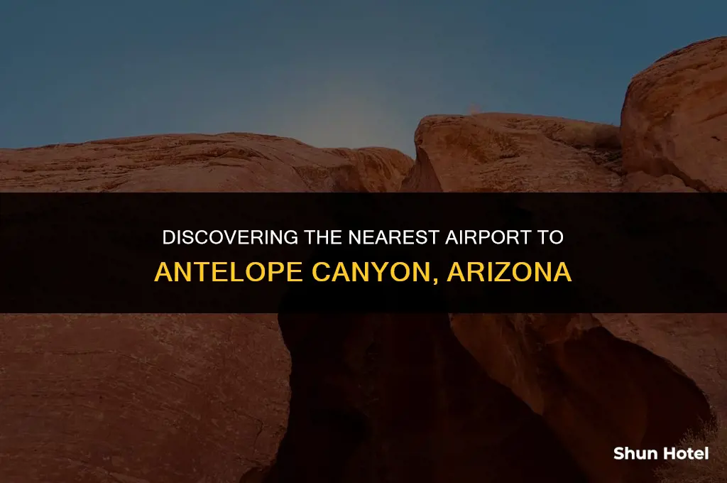 what airport is closest to cantelope canyon arozona