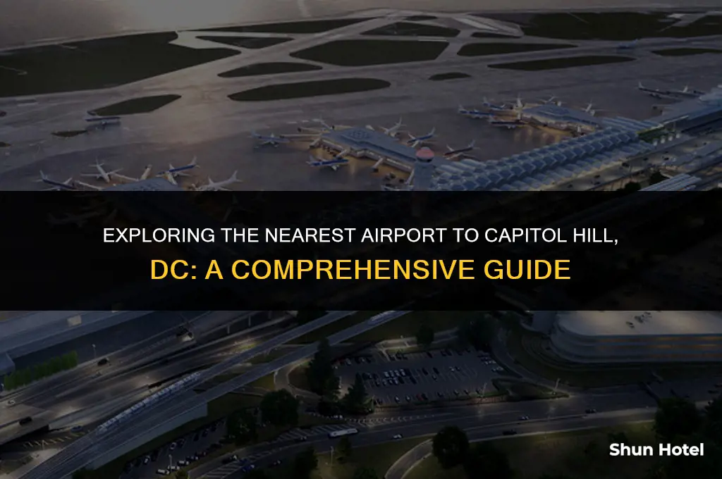 what airport is closest to capitol hil dc