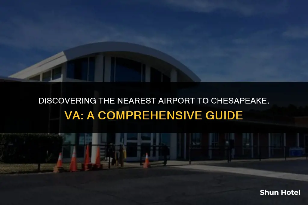 what airport is closest to chesapeake va