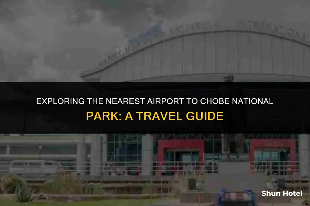 what airport is closest to chobe