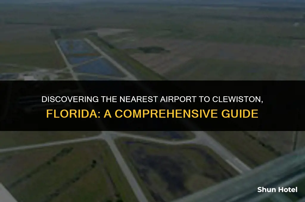 what airport is closest to clewiston florida