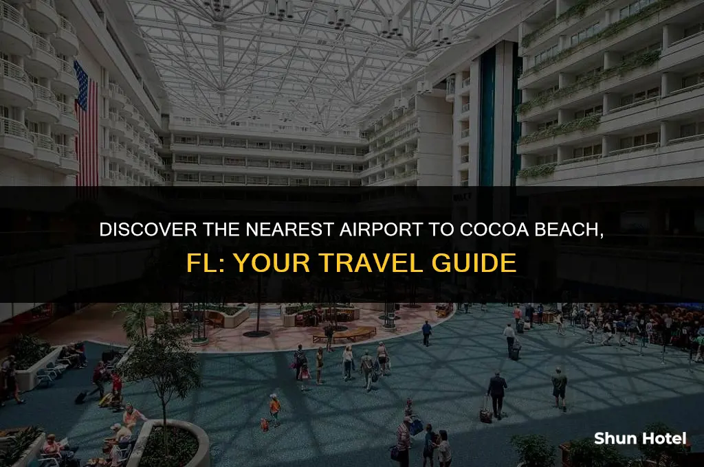 what airport is closest to cocoa beach fl