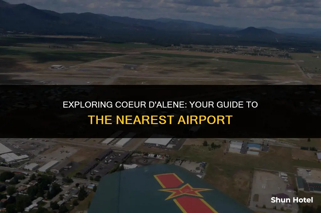 what airport is closest to coeur d alene idaho