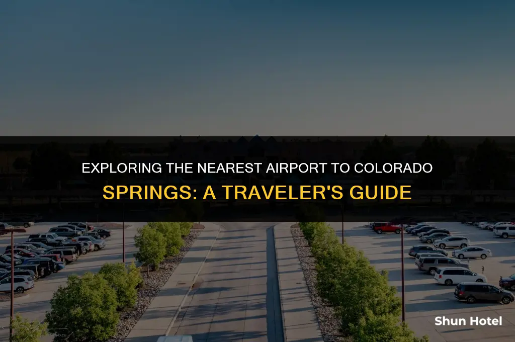 what airport is closest to colorado springs