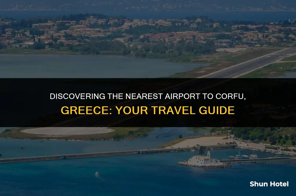 what airport is closest to corfu greece