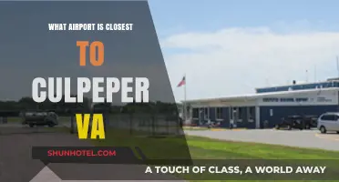 Exploring the Nearest Airport Options to Culpeper, Virginia