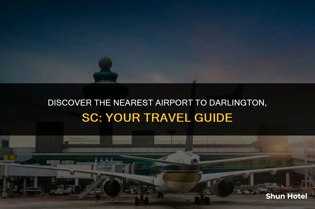 what airport is closest to darlington sc