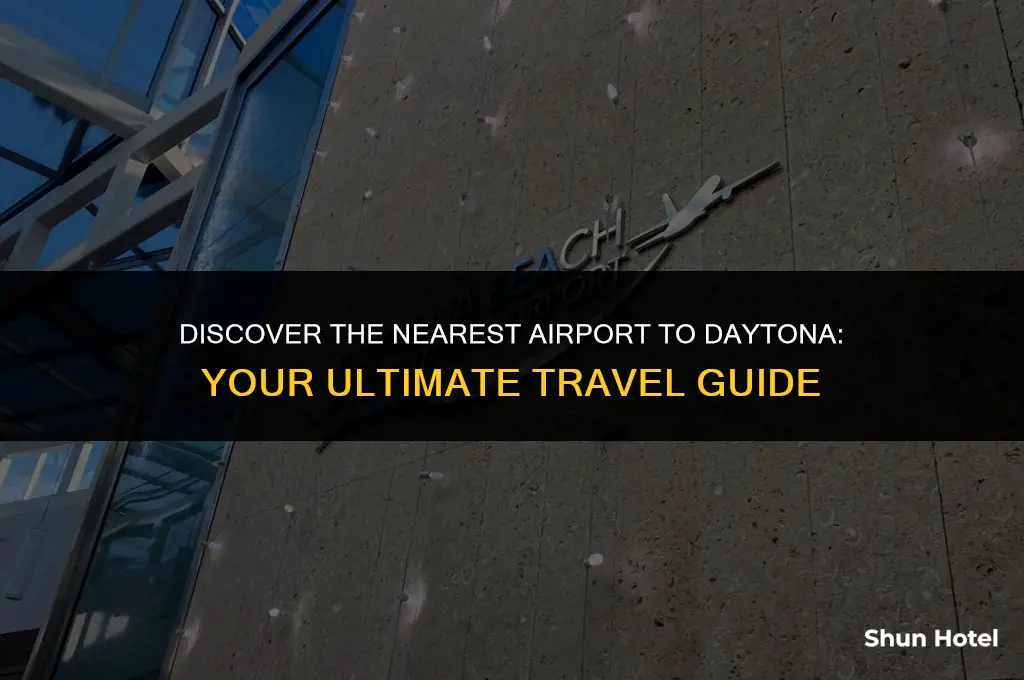 what airport is closest to daytona