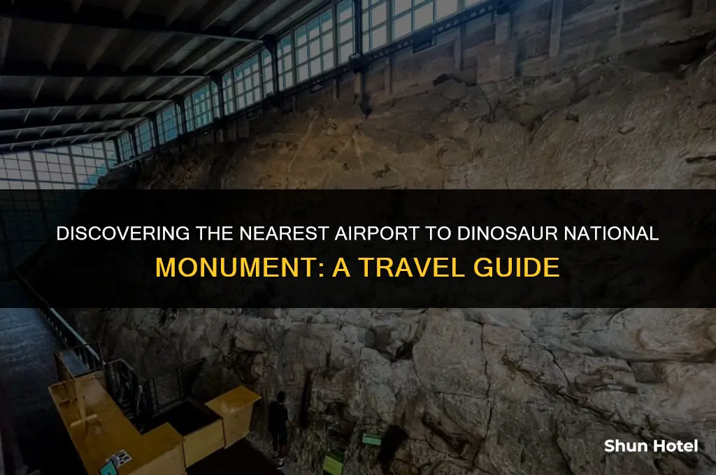 what airport is closest to dinosaur national monument