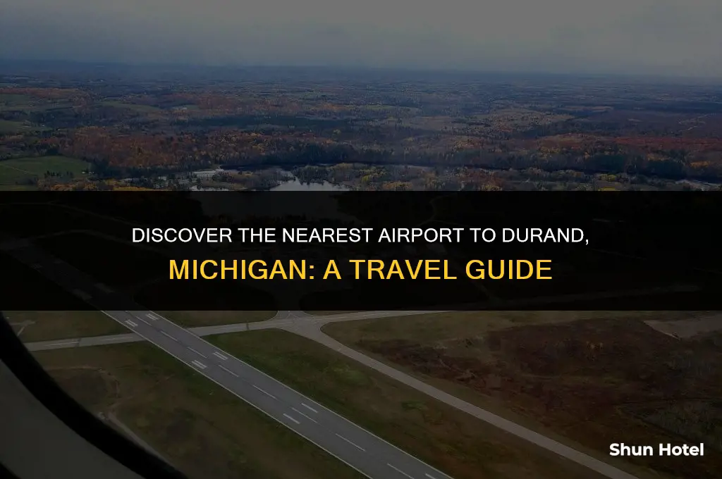 what airport is closest to durand michigan