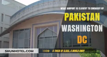 Discover the Nearest Airport to the Embassy of Pakistan in Washington DC