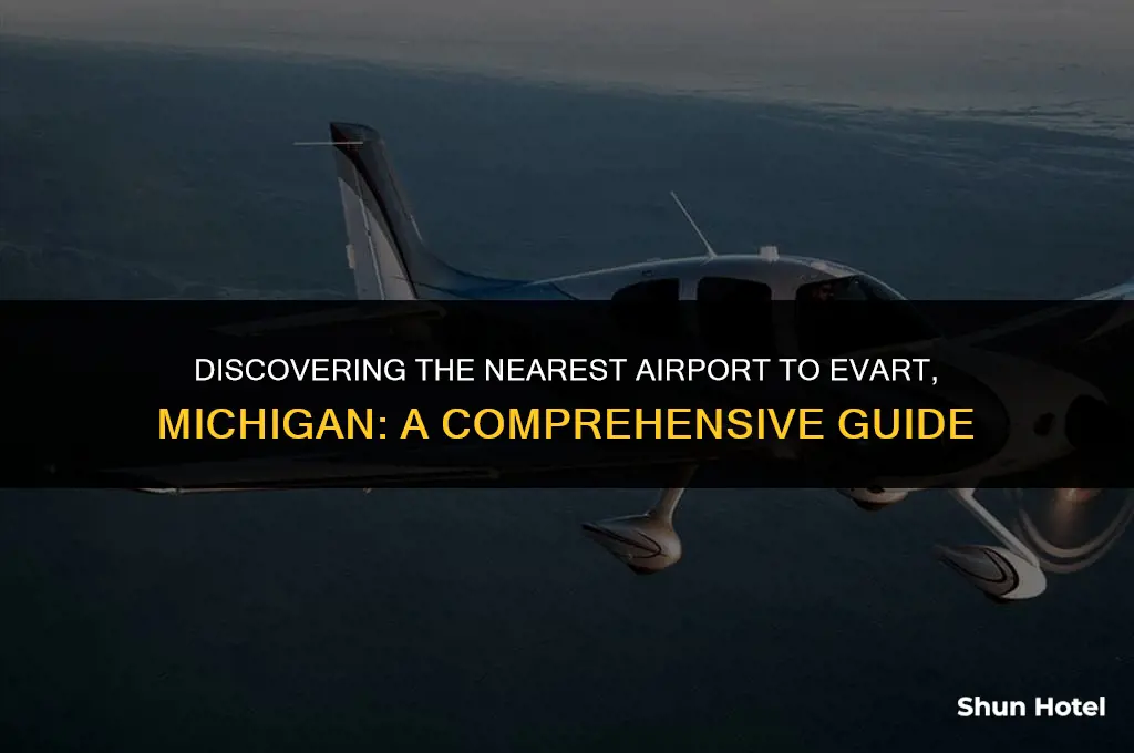 what airport is closest to evart michigan