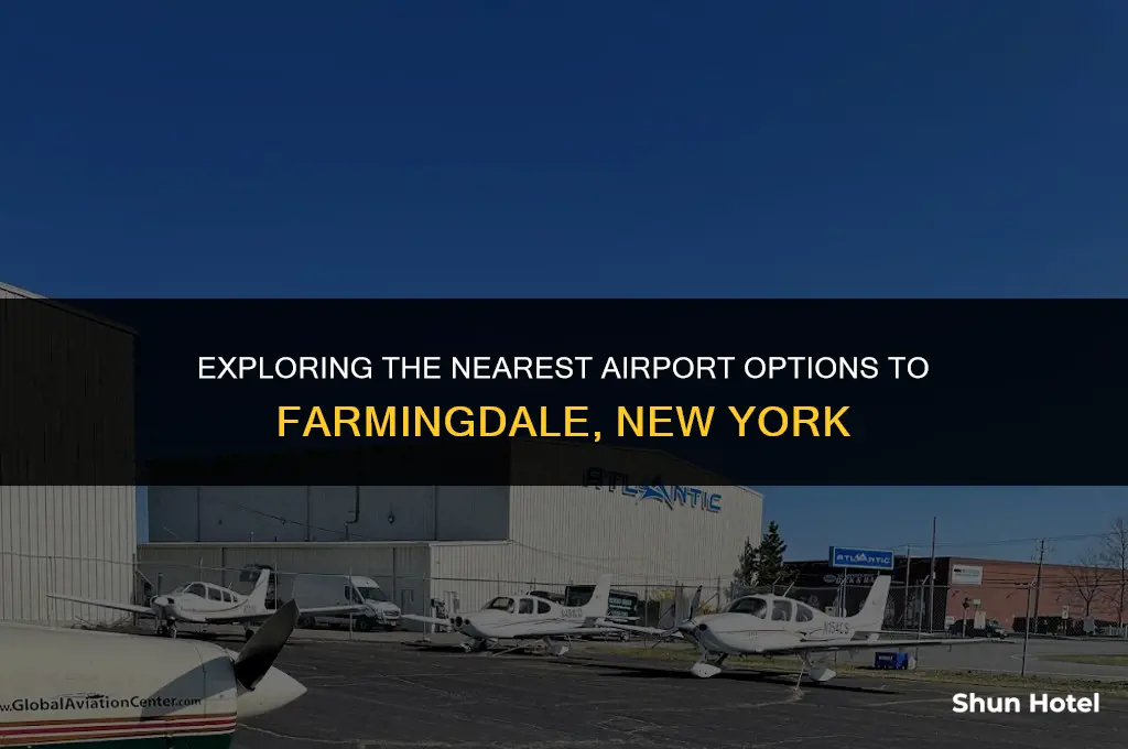 what airport is closest to farmingdale ny