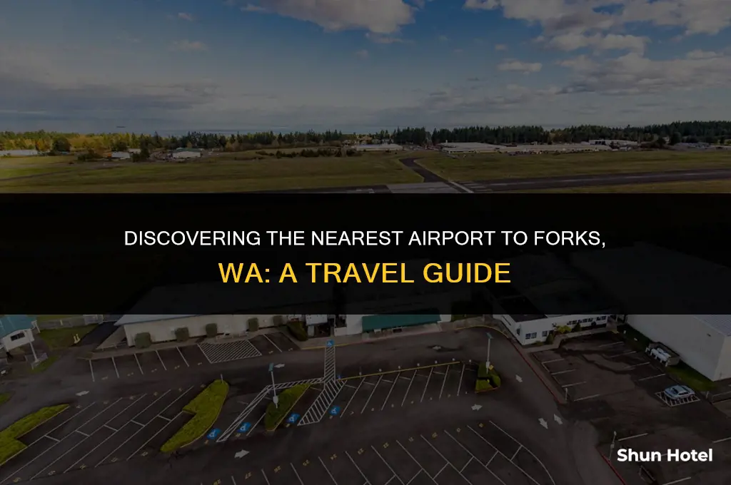what airport is closest to forks wa