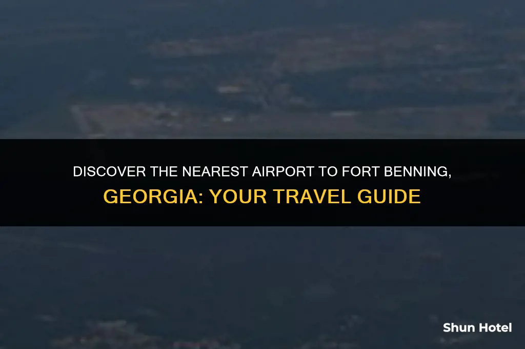 what airport is closest to fort benning gorgia