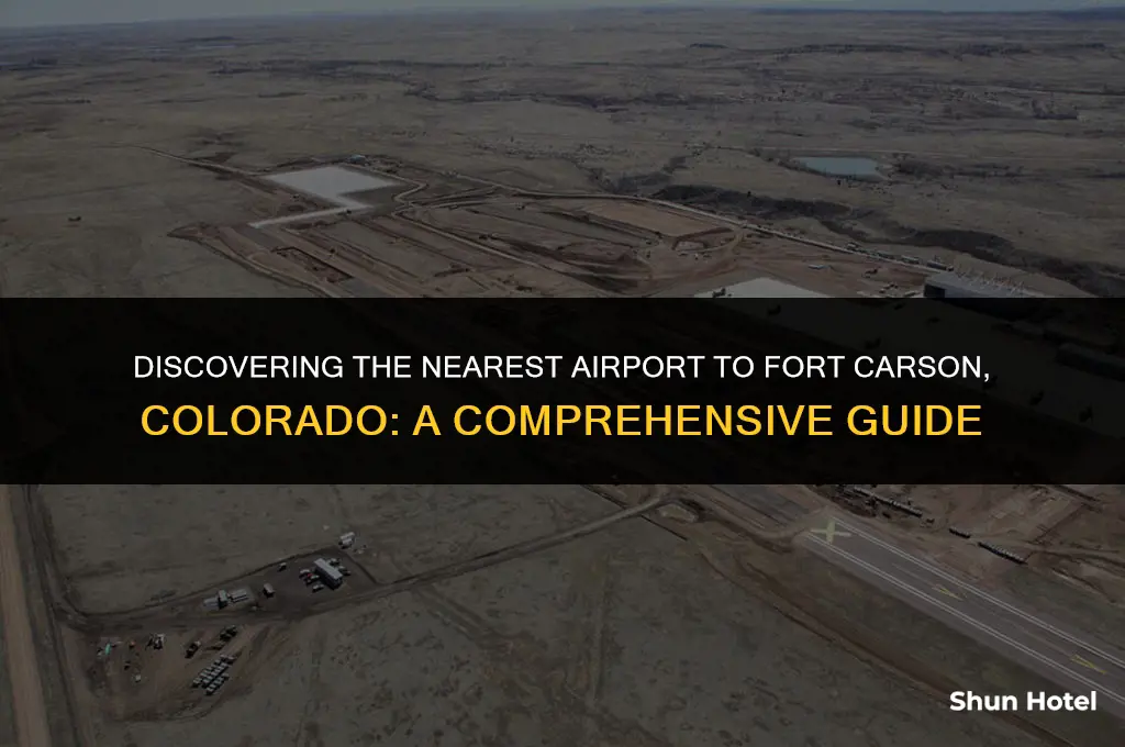 what airport is closest to fort carson colorado