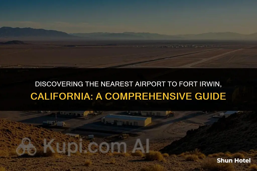what airport is closest to fort irwin ca